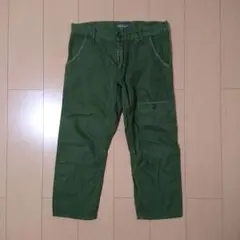 日本製 FOB FACTORY 綿麻 クロップドパンツ カーゴ