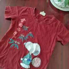 スヌーピーTシャツ【М】綿100%