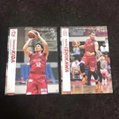 Bリーグ 熊本ヴォルターズ 2020-21 レギュラーカード 2枚セット