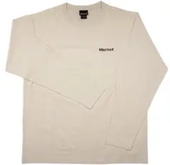 Marmot マーモット Mサイズ ロングスリーブTSSMC216KS ベージュ