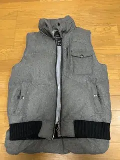グレー ダウンベスト Mサイズ