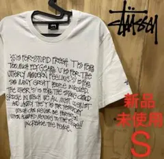 【新品未使用】【レアアイテム】stussy Tシャツ サイズS