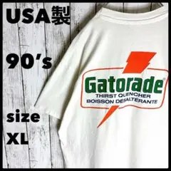 Gatorade 90s USA製 ヴィンテージtシャツ古着 ゲータレードXL★