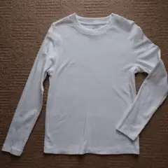 無印良品 ホワイト 長袖 Tシャツ M