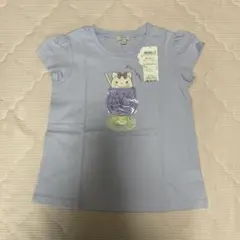 お値下げ【 新品未使用 】anyFAM 猫イラスト Tシャツ 130