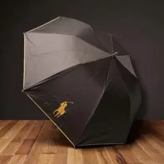 希少カラー　ラルフローレン 晴雨兼 折りたたみ　日傘　チョコ×バナナ