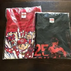 2018年ビールかけTシャツと新井さんの引退記念Tシャツ 2枚セット