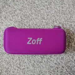 Zoff ゾフ メガネケース パープル