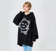 nqrse かえってきたねこパーカー なるせ