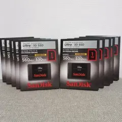 【新品】SanDisk Ultra 3D SSD 1TB ✕ 10個 おまとめ