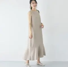 coca ノースリーブ ロングワンピース M
