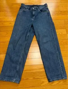 UNIQLO ワイドストレートジーンズ W29（73.5cm）