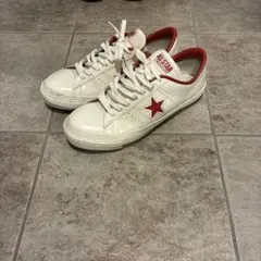 ALL STAR ホワイト/レッド スニーカー　ワンスター　US8