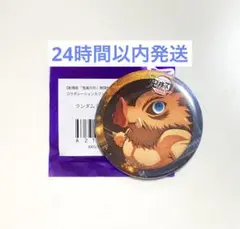 鬼滅の刃 無限城編 ティザー期 カフェ 缶バッジ 嘴平伊之助