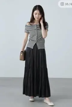 ♡フリーズマート　シャイニーティアードスカート♡