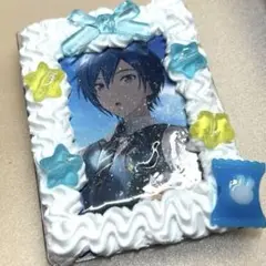 ハンドメイド トレカケース ＊ 青