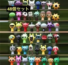 【新品・未使用】スプランキー　sprunki フィギュア　48個