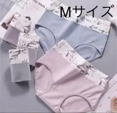新品4枚セット Mサイズレディースショーツ高通気性と伸縮性 深ばきお腹まで包む