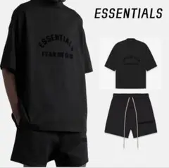 新品・未使用ESSENTIALS FEAR OF GODセットアップ ブラックM