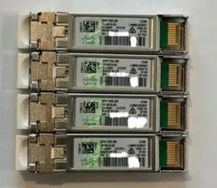 Cisco SFP-10G-SR トランシーバー 4個セット