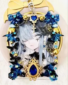 トレカキーホルダー トレカデコ 青い悪魔16