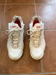 Supreme × Nike Courtposite "White" 27.5