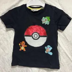 H&M ポケモン　104サイズ　スパンコール