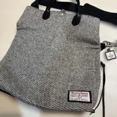 Harris Tweed ハリスツイード　2wayトートバッグ　ショルダーバッグ