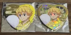 鬼滅の刃 ナムコ 応援キャンペーン ハート缶バッジ 我妻善逸