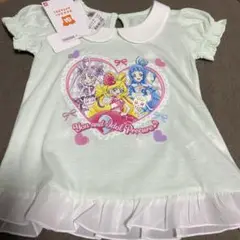 未使用　キミとアイドルプリキュア　フリルTシャツカットソー100