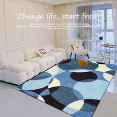 カーペット160x230cm ラグマット洗える 抗菌防臭 高級 #10