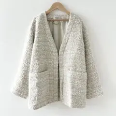 2025SS✨Lisière Bisentino Tweed Jacket
