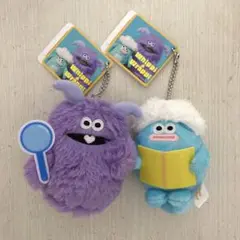 ホイッピ＆ラッピ　マスコットキーチェーン　２種セット