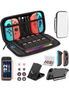 Switch 2 ケース 【6in1】セット ニンテンドー スイッチ 2 収納