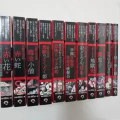日野日出志 ゴマブックス コンビニ本 全19冊 地獄の子守唄 蔵六の奇病 日野日出志 ゴマブックス コンビニ本 全19冊 地獄の子守唄 蔵六