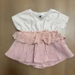 SERAPH フリル付きTシャツ 80