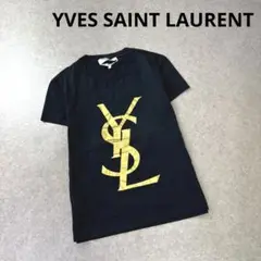 YVES SAINT LAURENT イヴサンローラン デカロゴ 半袖 Tシャツ