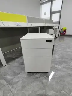 ホワイトファイルワゴン 3段