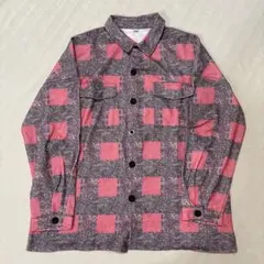 90s HOORAY チェック柄ネルシャツ XXL ポーカーズ