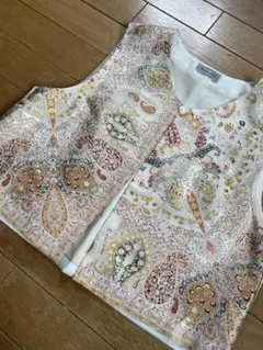 MILAN ペイズリー柄 ベスト