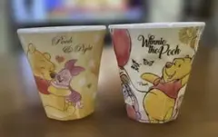 くまのプーさん メラミンカップ 2個セット wimmie the Ponh