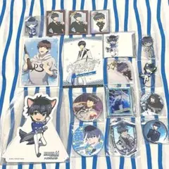 アイドルマスターSideM『鷹城恭二 缶バッジなど』１７点セット まとめ売り