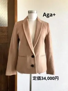 新品タグ付 Aga アーガ テーラードジャケット3400円