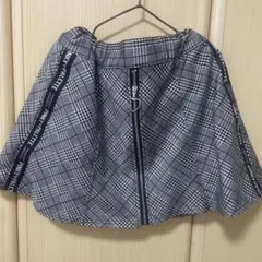 ピンキーパレット　150 450円スタート▶️ グレー　チェック　インパン付き