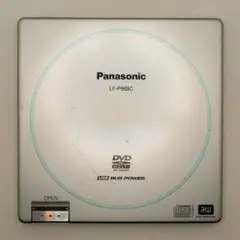 【ジャンク品】Panasonic ポータブルDVDマルチドライブLF-P968C
