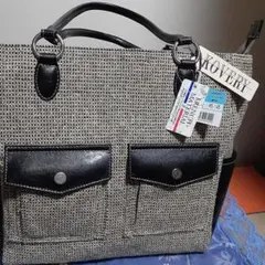 Koverk トートバッグ グレー ブラック