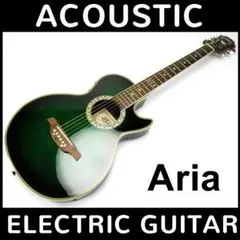 ❻✨ARIA✨虎杢✨激渋✨エレアコ✨アリア✨アコースティックギター ミニ アコギ