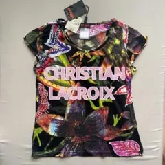 CHRISTIAN LACROIX 花柄 半袖Tシャツ