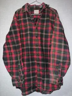 美品✨ G.H.BASS&CO チェック柄フランネルシャツ オーバーサイズ