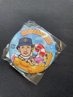 読売ジャイアンツ　若林楽人　缶バッジ